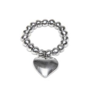 Bracciale Elastico Cuore Grande