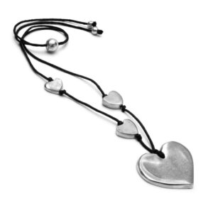 Pendente Cuori Piatti