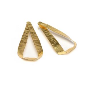 Orecchini Nastro Battuto