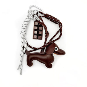 Portachiavi Con Pendente Bassotto