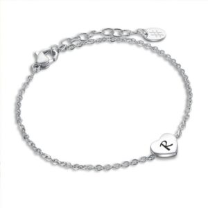 Bracciale Cuore Lettera