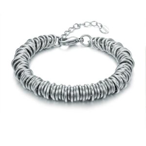 Bracciale Anellini Grandi 8mm
