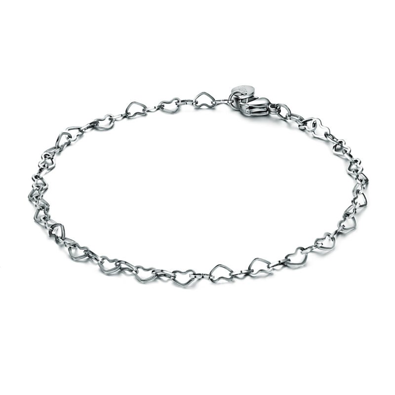 Bracciale Catenina a Cuori