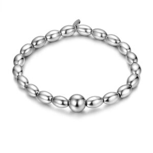 Bracciale Medio Chicco Ematite Rodiata