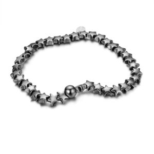 Bracciale Stelle Ematite