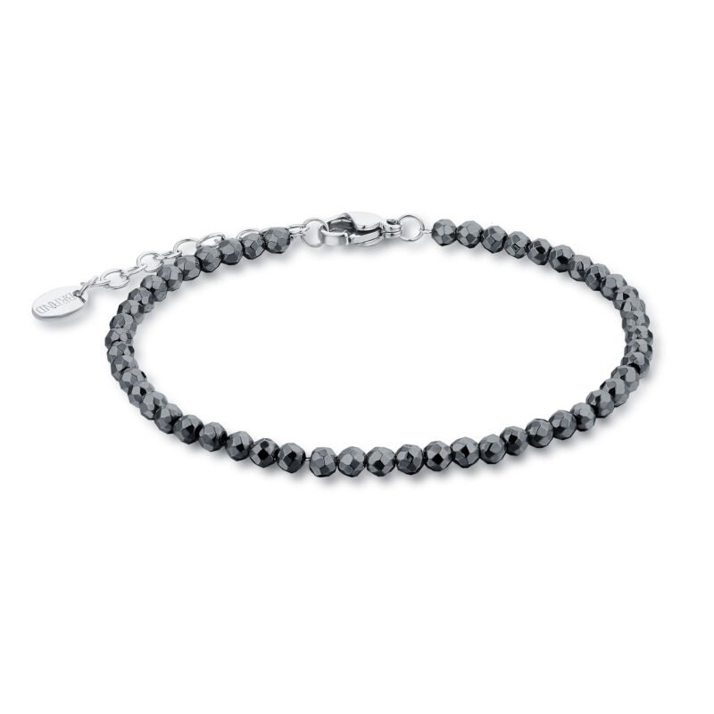 Bracciale Ematite Sfaccettata