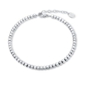 Bracciale Cubi piccoli in ematite 19cm
