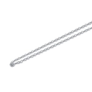 Collana anellini 40+5cm