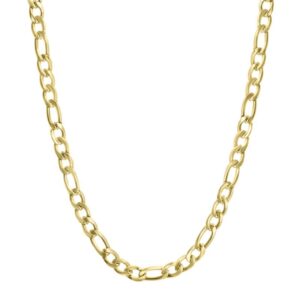 Collana Catena Figaro pvd Oro