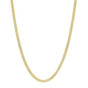Collana Catena Mesh pvd Oro