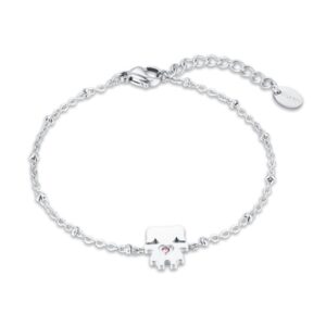 Bracciale Catena Pallini Con Bimba