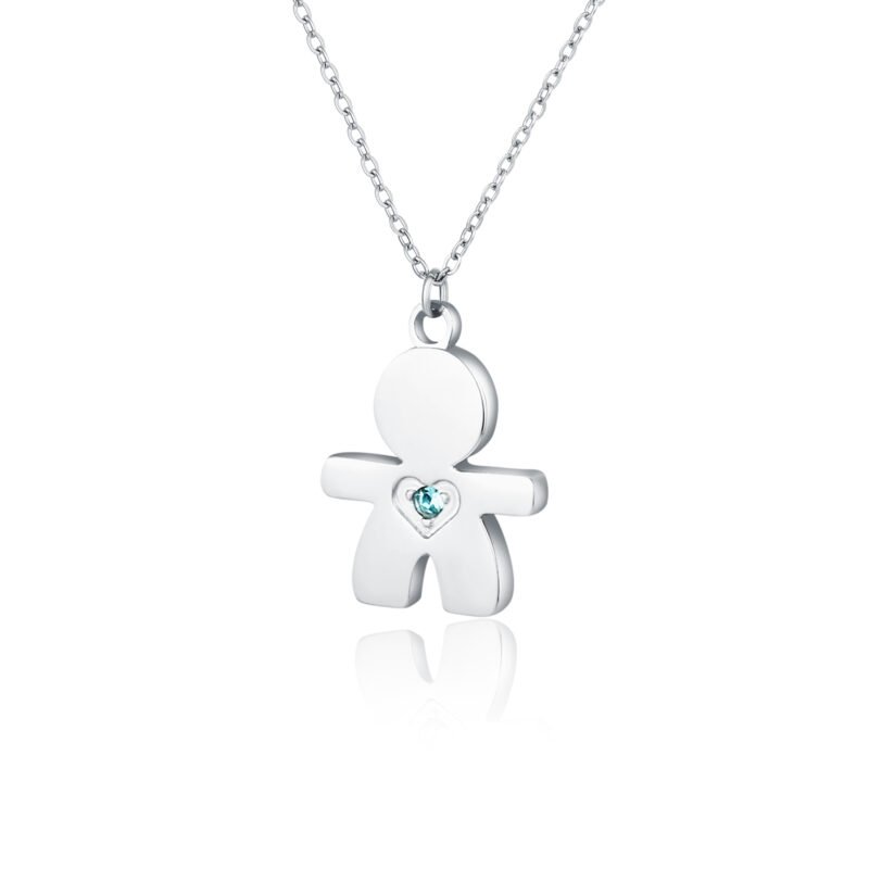 Collana Con Bimbo Pendente