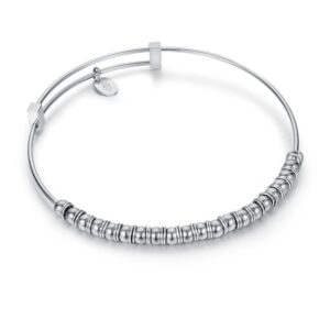 Bracciale Molla con Sfere ed Anellini