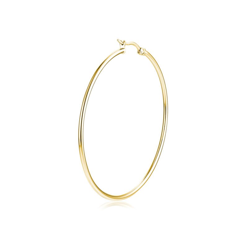 Orecchino Cerchio Singolo 45mm Oro