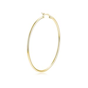 Orecchino Cerchio Singolo 50mm Oro