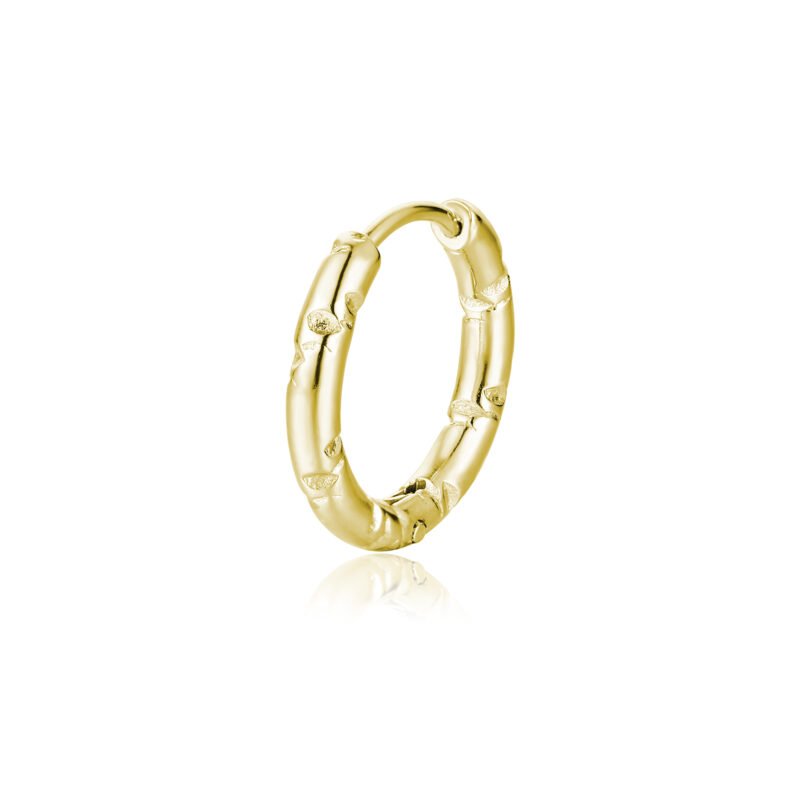 Orecchino Singolo Scattino Marcato Oro