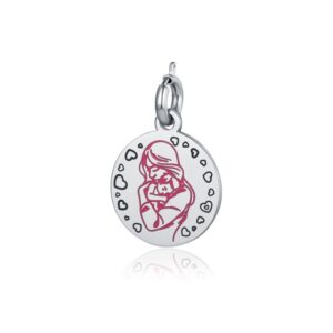 Charm Mamma "ABBRACCIO ROSA"