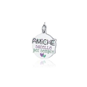 Charm "Amiche, sorelle per sempre"