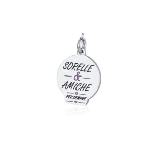 Charm "Sorelle, amiche per sempre"