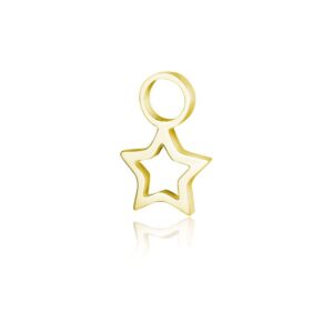 Mini Charm Stella Vuota ORO
