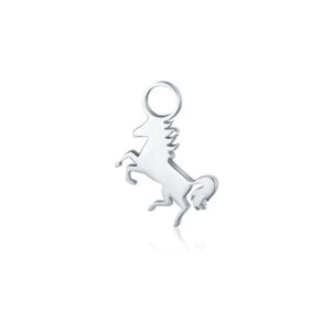 Mini Charm Cavallo Acciaio