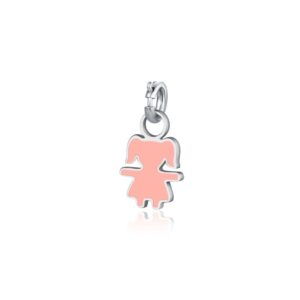 mini charm bimba rosa
