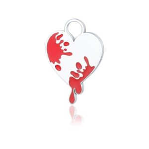 Mini Charm Cuore Splatter