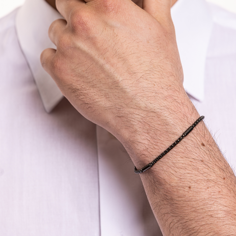 BRACCIALE BARILOTTI NERO - immagine 2