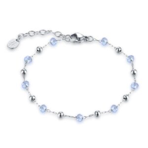 Bracciale Cristalli Viola ed Ematite