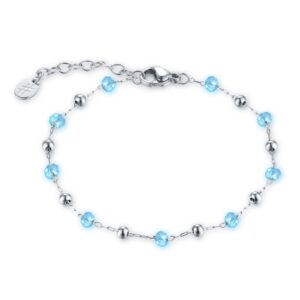 Bracciale Cristalli Turchesi ed Ematite