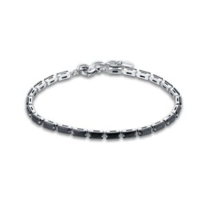 Bracciale Tennis Cristalli Neri
