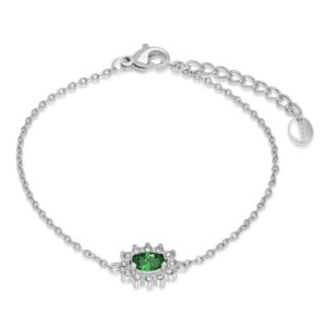Bracciale Cristallo Kate Verde