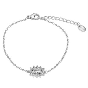 Bracciale Cristallo Kate Bianco