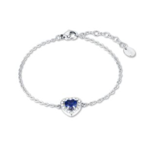 Bracciale Cuore Blu