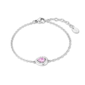Bracciale Goccia Rosa