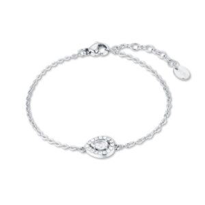 Bracciale Goccia Bianco