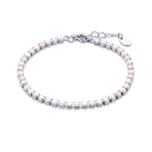 Bracciale Maxi Tennis Colore Alternato Donna