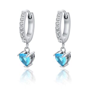 Orecchini Scattino Cuore Turchese