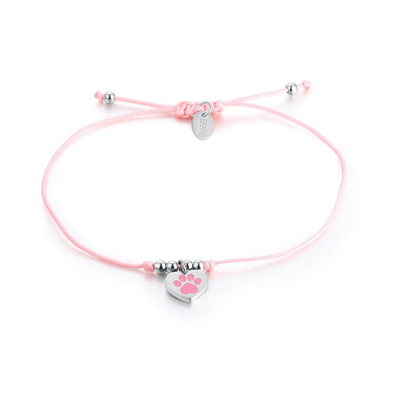 Bracciale Cordino Rosa Zampina