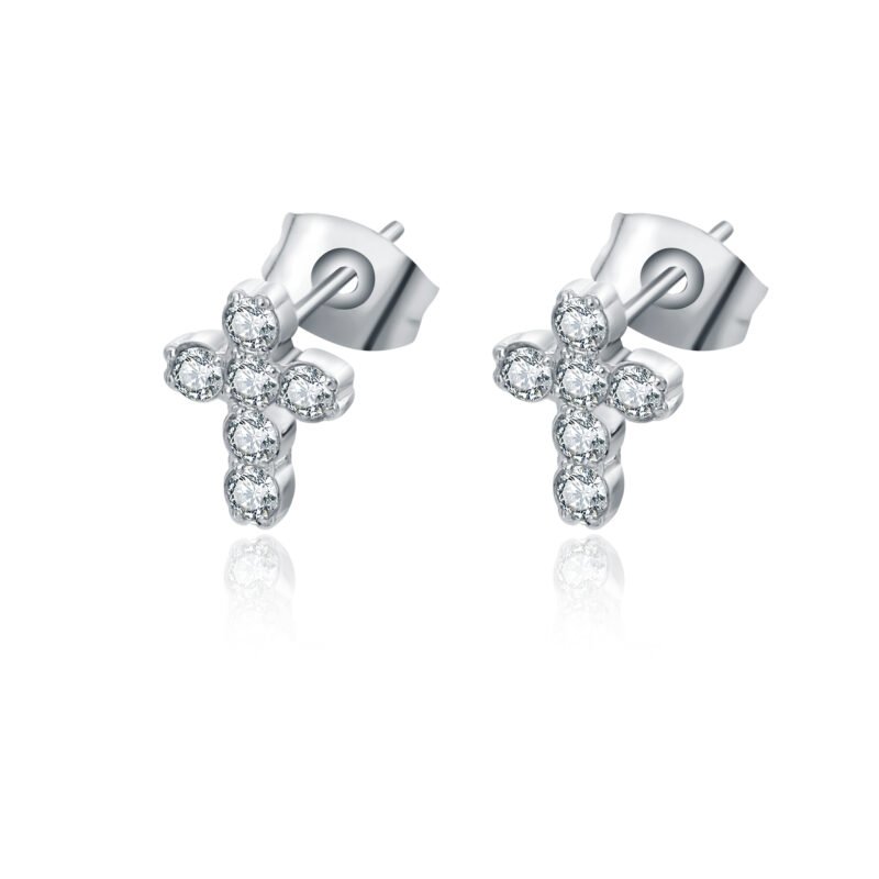 Orecchini Croce Lobo