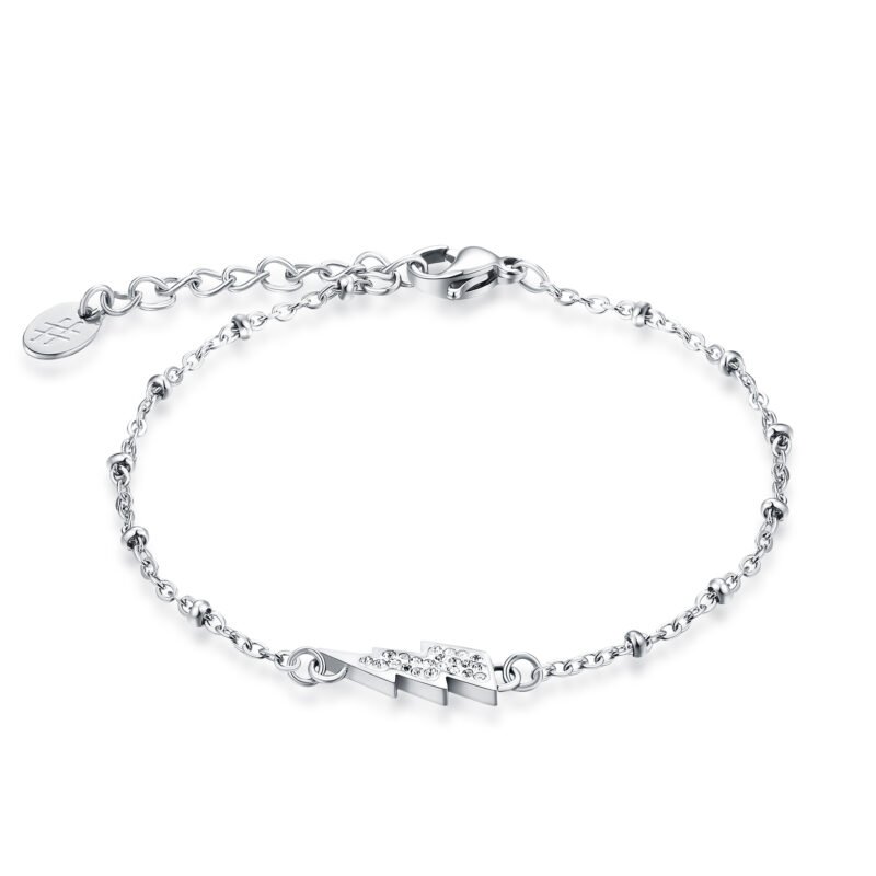 BRACCIALE FULMINE CRISTALLI