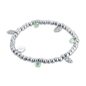 Bracciale Elasticizzato Quadrifoglio