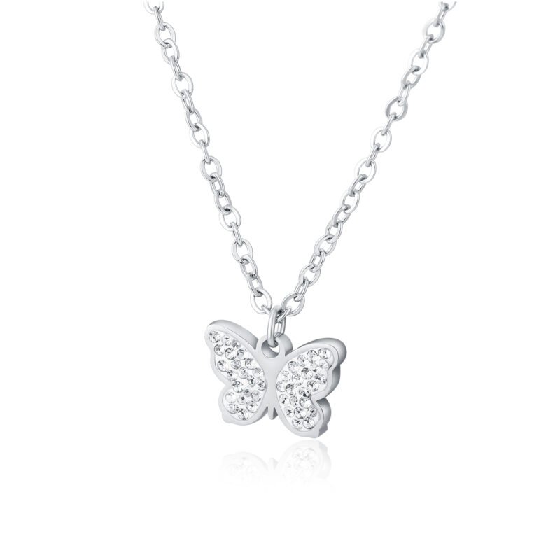 COLLANA FARFALLA CRISTALLI