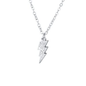 COLLANA FULMINE CRISTALLI