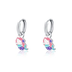 Orecchini Paio Pendenti Sirenetta