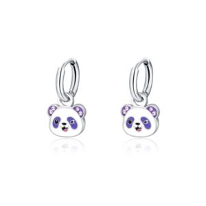 Orecchini Paio Pendenti Panda