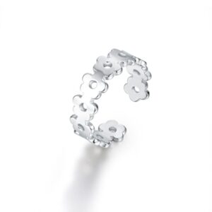 Anello Bimba Fiore Traforato