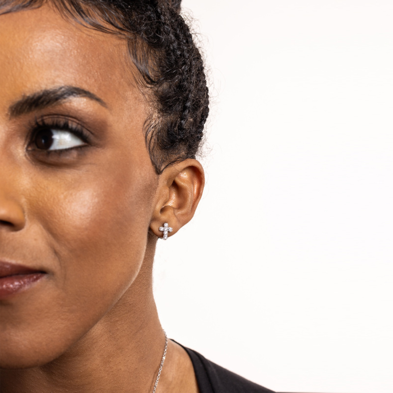 Orecchini Croce Lobo - immagine 2