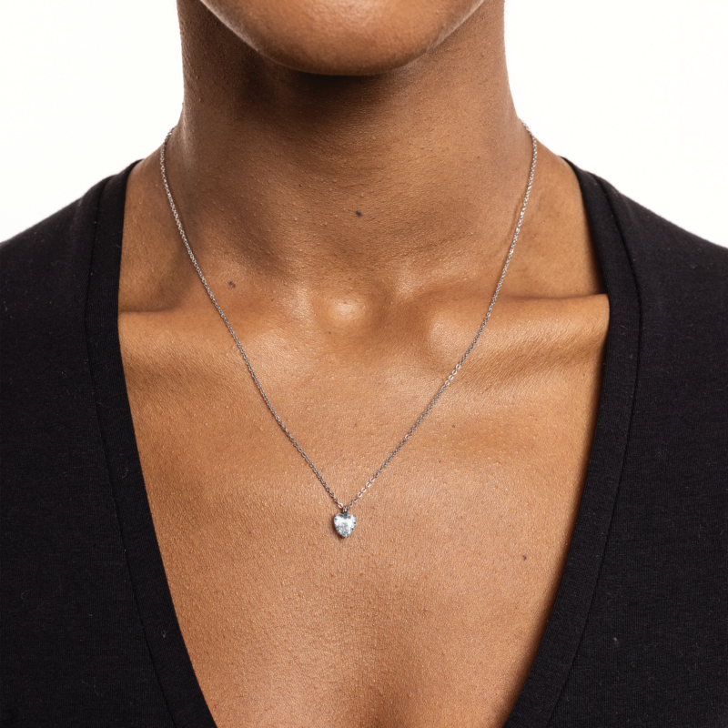 Collana con Cristallo a Cuore - immagine 9