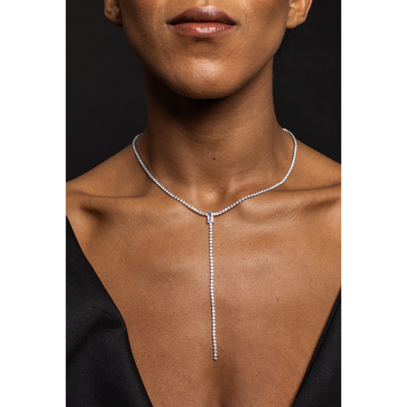 Collana Tennis Pendente - immagine 2